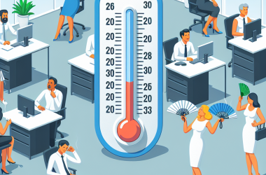 Illustration of 26, 28 ou 33°C… Y a-t-il une température critique au-delà de laquelle on ne peut plus (légalement) travailler ?