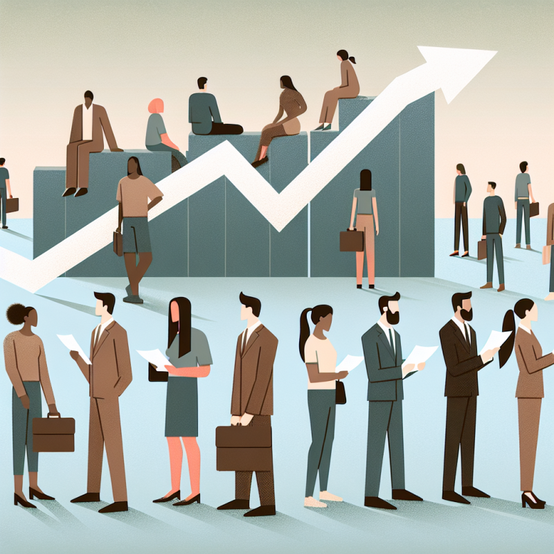 Illustration of Le nombre de demandeurs d'emploi augmente de 0,2% au 2e trimestre