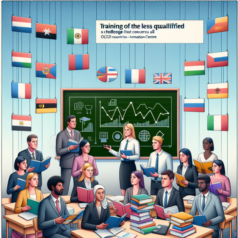 Illustration of Formation des moins qualifiés : un défi qui concerne tous les pays de l’OCDE - Centre Inffo