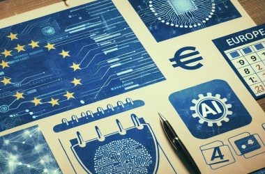 Illustration of L'UE affirme qu'elle poursuivra la mise en œuvre de sa législation sur l'IA selon le calendrier prévu