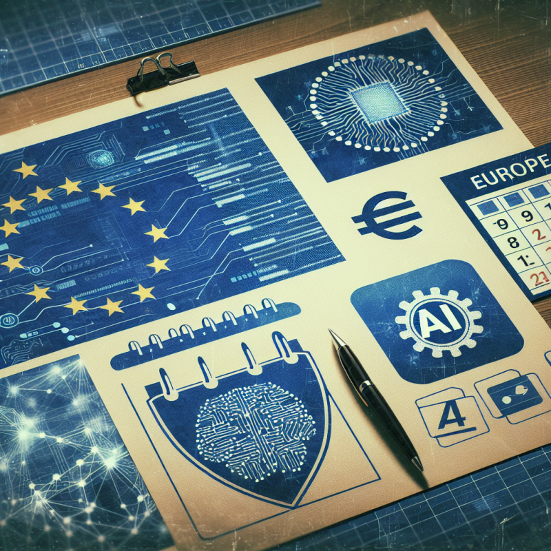 Illustration of L'UE affirme qu'elle poursuivra la mise en œuvre de sa législation sur l'IA selon le calendrier prévu