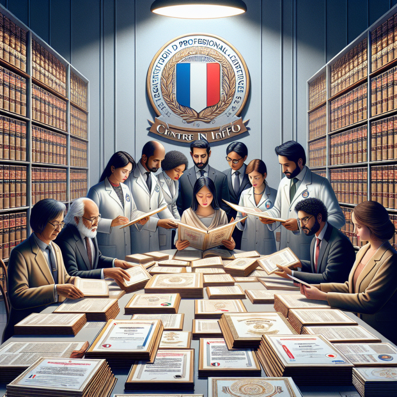 Illustration of France compétences : enregistrement de certifications professionnelles aux répertoires nationaux - Centre Inffo
