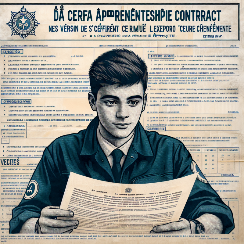 Illustration of Nouvelle version du Cerfa du contrat d'apprentissage - Centre Inffo