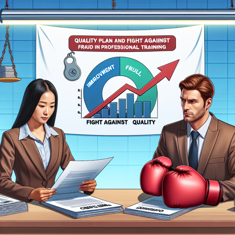 Illustration of PLAN QUALITÉ ET LUTTE CONTRE LA FRAUDE DANS LA FORMATION PROFESSIONNELLE - Centre Inffo