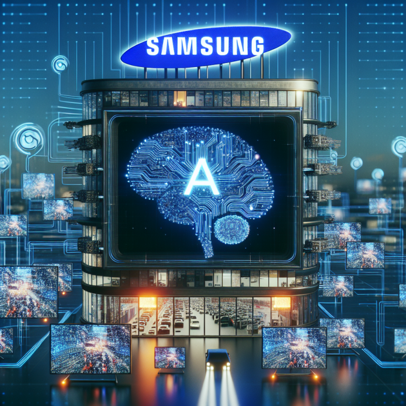 Illustration of Samsung soutient une startup d'IA vidéo capable d'analyser des milliers d'heures de séquences