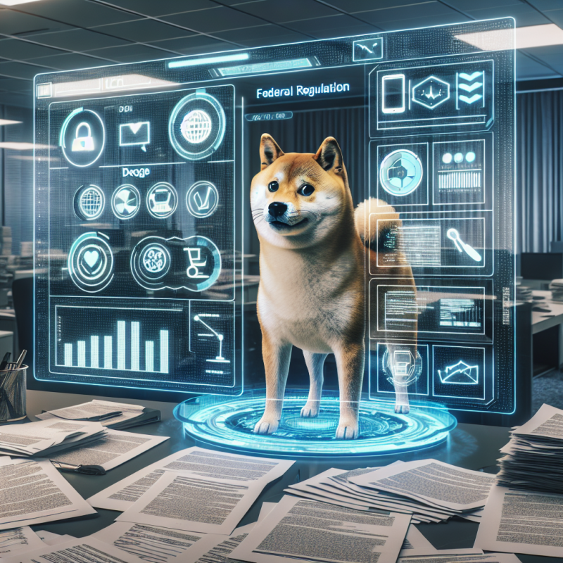 Illustration of DOGE a développé un outil d'IA pour réduire les réglementations fédérales