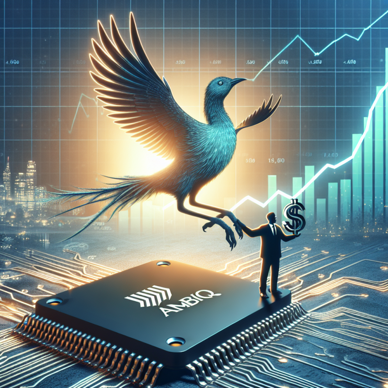 Illustration of Kleiner Perkins soutient Ambiq qui s'envole lors de son introduction en bourse