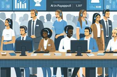 Illustration of Le service client est un bon point de départ pour l’IA dans la paie