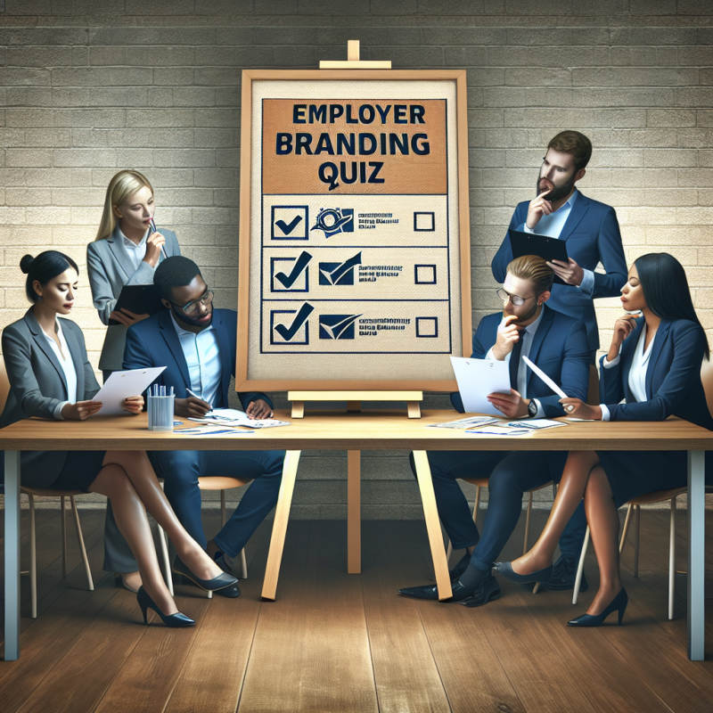 Illustration of Marque employeur : le quiz RH