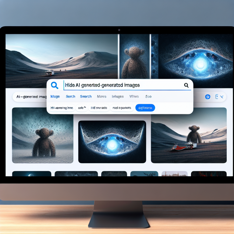 Illustration of DuckDuckGo permet désormais de cacher les images générées par l'IA dans les résultats de recherche