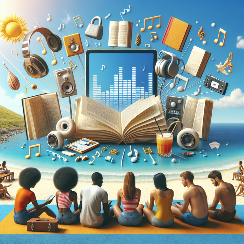 Illustration of RH : Livres, podcasts et playlist pour passer un été « good vibes »