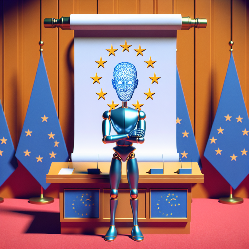 Illustration of Meta refuse de signer le code de pratique de l’UE pour l’intelligence artificielle