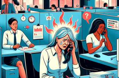 Illustration of Des symptômes "épouvantables": une femme sur quatre estime que la ménopause leur nuit professionnellement (certaines en viennent à refuser des promotions)