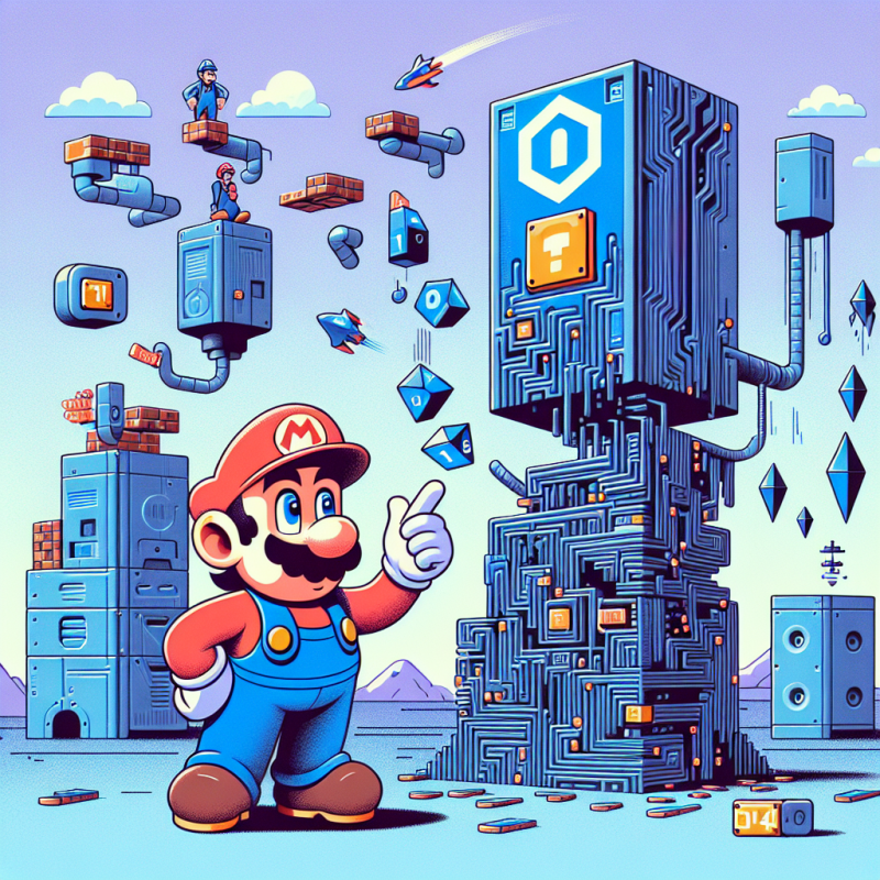 Illustration of Super Mario 64 - Le jeu qui gaspillait la mémoire de la N64 | Le site de Korben