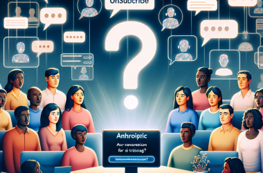 Illustration of Les utilisateurs d'Anthropic confrontés à un nouveau choix : se désinscrire ou partager leurs conversations pour l'entraînement de l'IA