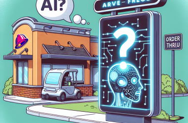 Illustration of Taco Bell a des doutes sur sa dépendance à l'IA au drive-in
