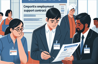 Illustration of Travailleurs en Esat : durée et modèle du contrat d'accompagnement par le travail - Centre Inffo