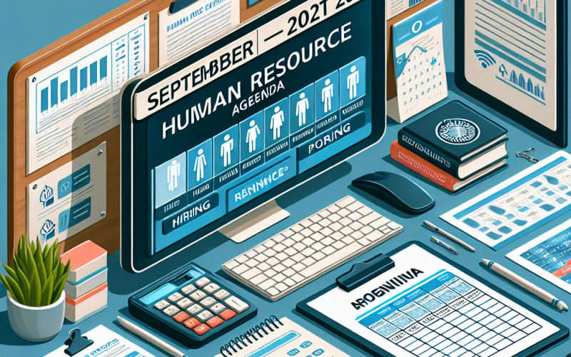 Illustration of L’agenda RH – Septembre 2025