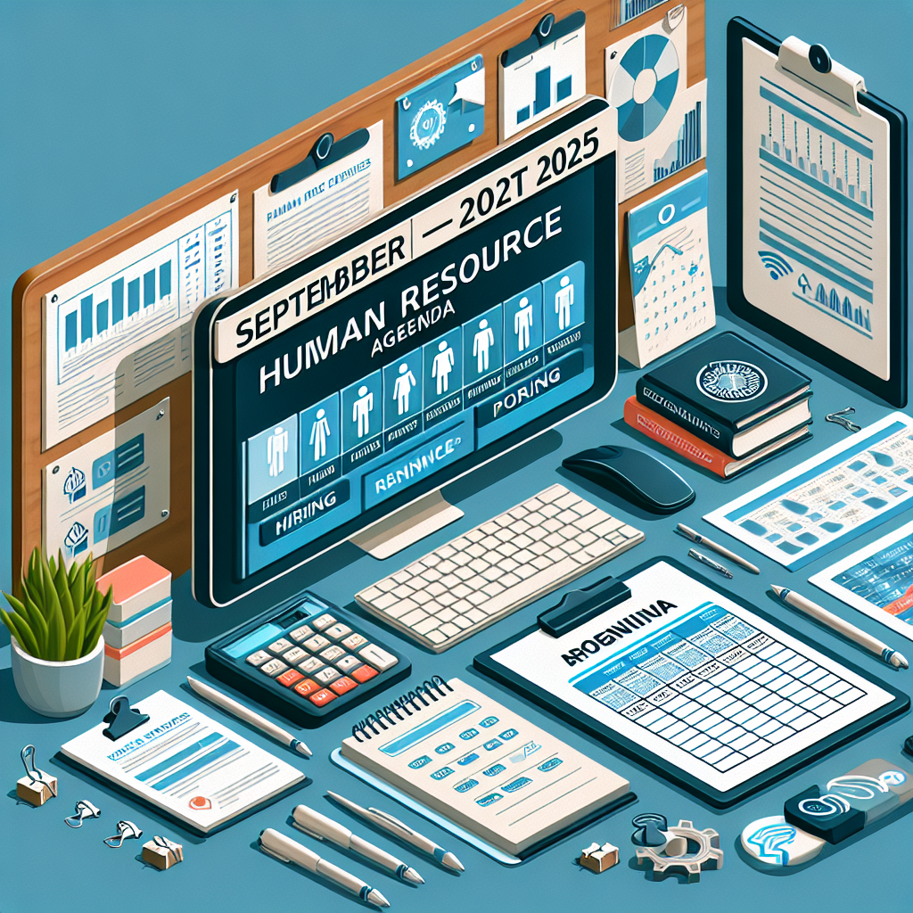 Illustration of L’agenda RH – Septembre 2025
