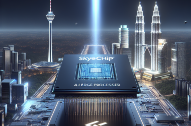Illustration of SkyeChip dévoile le premier processeur edge AI de Malaisie