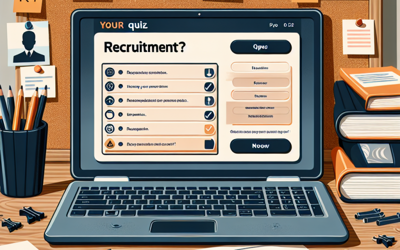 Illustration of Quiz RH : Testez Vos Connaissances en Recrutement