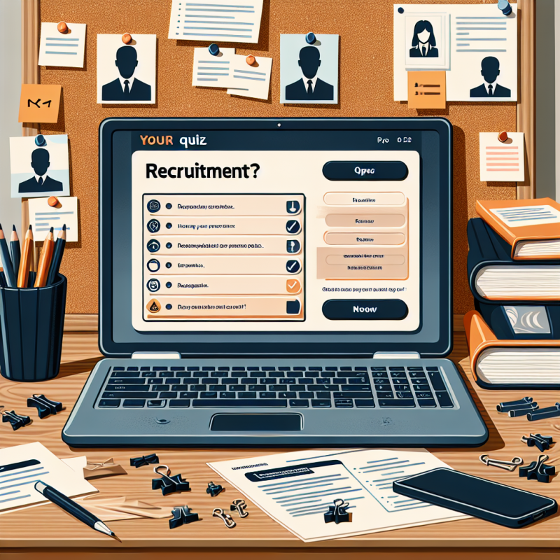 Illustration of Quiz RH : Testez Vos Connaissances en Recrutement