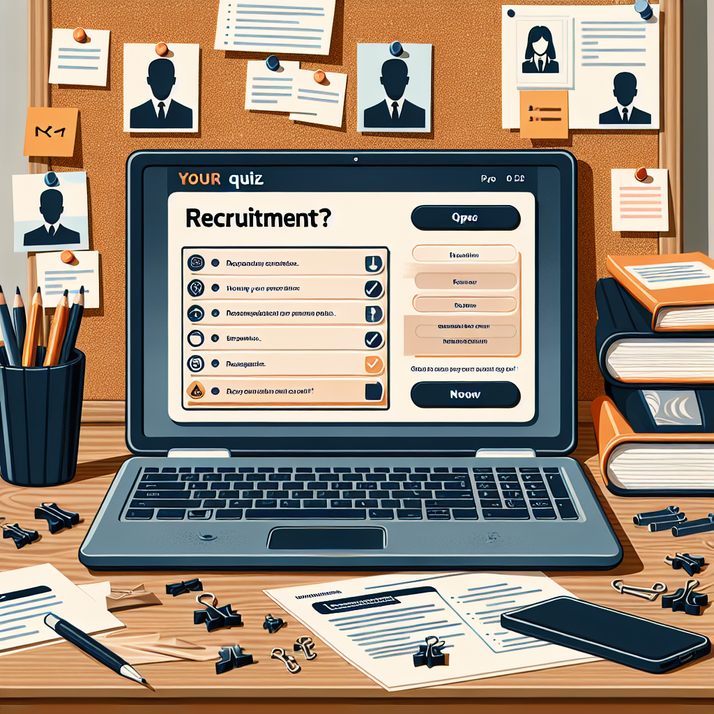 Illustration of Quiz RH : Testez Vos Connaissances en Recrutement