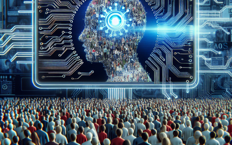 Illustration of AI ou pas, la vidéo de la foule de Will Smith est un profond malaise