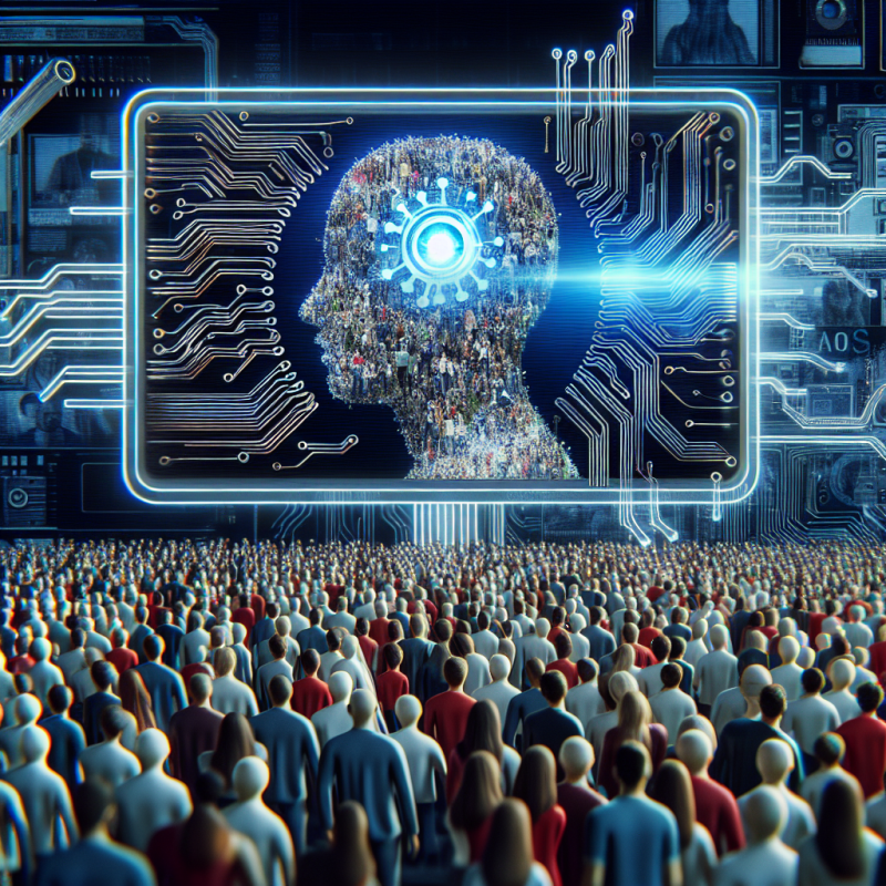 Illustration of AI ou pas, la vidéo de la foule de Will Smith est un profond malaise