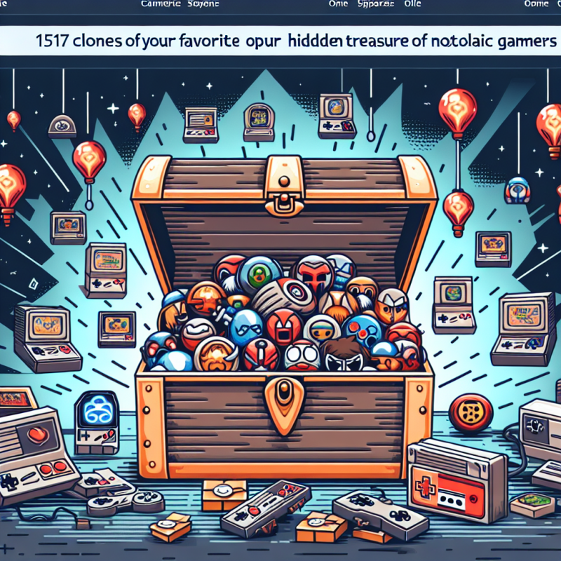 Illustration of 1517 clones open source de vos jeux cultes préférés - Le trésor caché des gamers nostalgiques | Le site de Korben