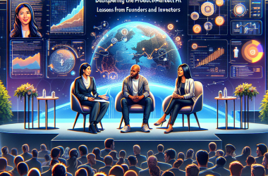 Illustration of Décrypter le product-market fit : Leçons des fondateurs et investisseurs à TechCrunch Disrupt 2025