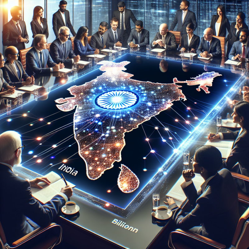 Illustration of Des investisseurs américains et indiens forment une alliance de plus d'un milliard de dollars pour financer les startups deep tech en Inde