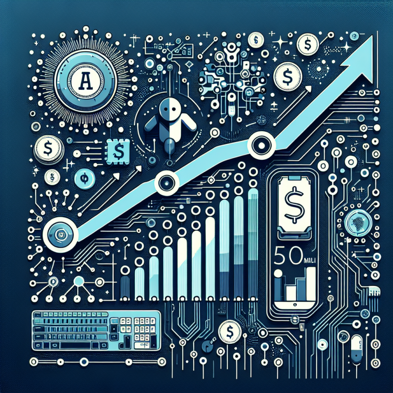 Illustration of Micro1, un concurrent de Scale AI, lève des fonds avec une valorisation de 500 millions de dollars