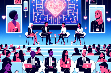 Illustration of Amour, mensonges et algorithmes : L'IA nous aide-t-elle vraiment à trouver ‘la personne idéale’ ? Live au TechCrunch Disrupt 2025