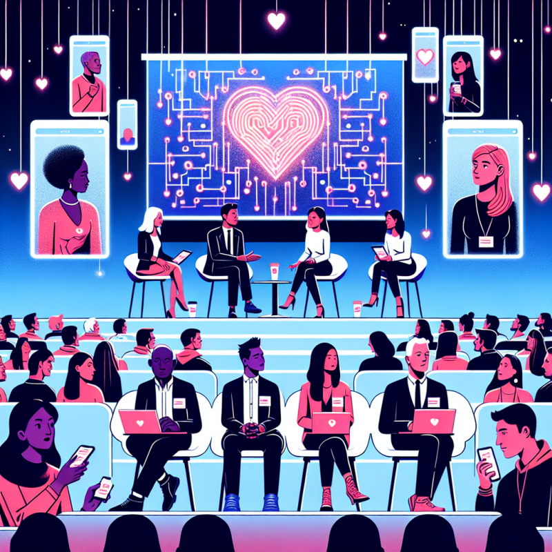 Illustration of Amour, mensonges et algorithmes : L'IA nous aide-t-elle vraiment à trouver ‘la personne idéale’ ? Live au TechCrunch Disrupt 2025