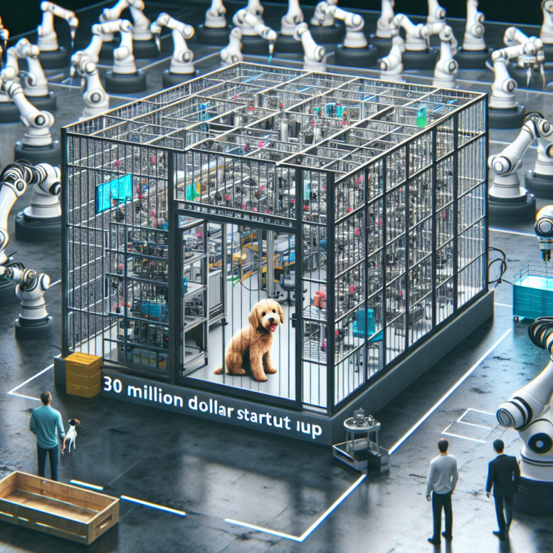 Illustration of Cette startup de 30 millions de dollars a construit une usine robotique de la taille d'une caisse de chien qui apprend en regardant les humains