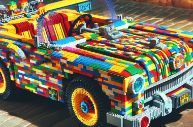 Illustration of Une voiture LEGO grandeur nature qui roule pour de vrai ! | Le site de Korben