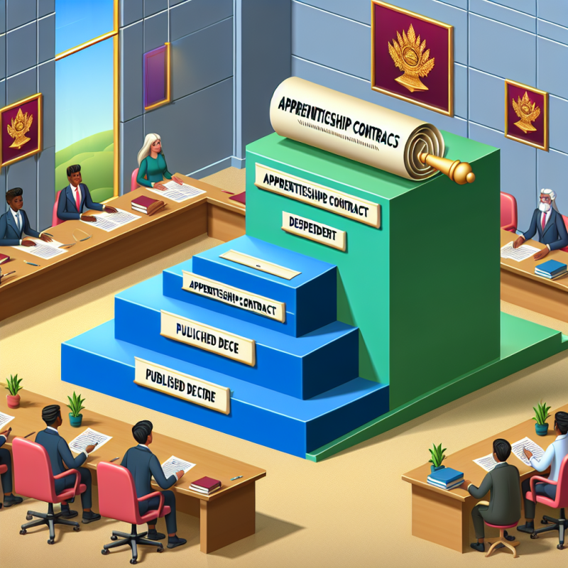 Illustration of Niveaux de prise en charge des contrats d'apprentissage : décret de carence publié - Centre Inffo