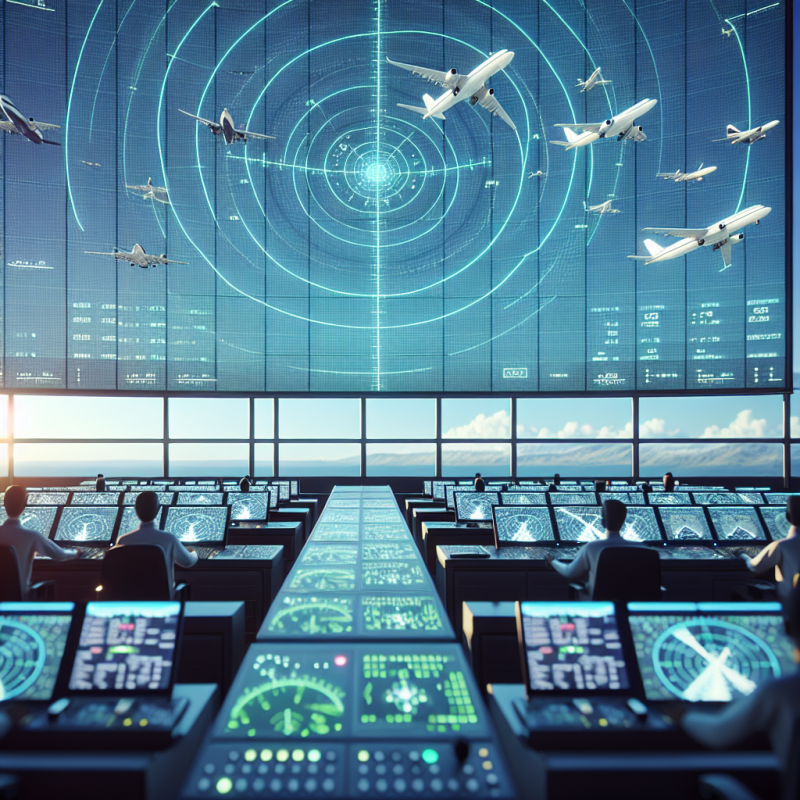 Illustration of Arrival Radar - 128 pixels pour découvrir le contrôle aérien | Le site de Korben