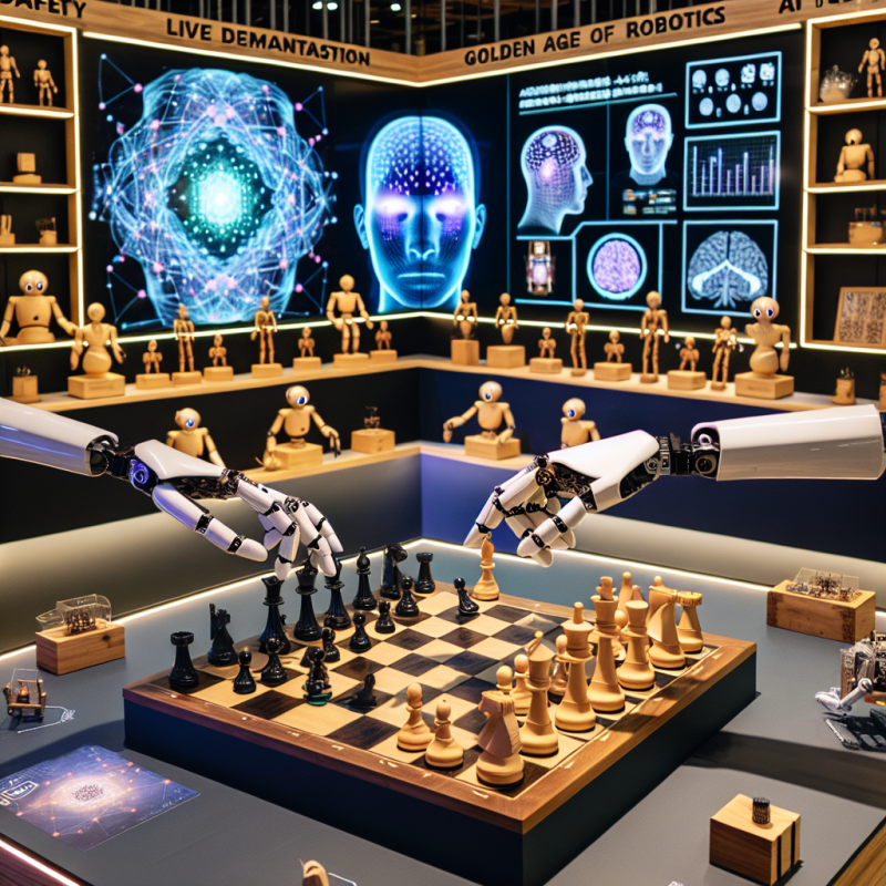 Illustration of Échecs de démonstration en direct, gains pour la sécurité de l'IA et l'âge d'or de la robotique