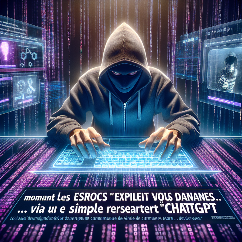 Illustration of Comment les escrocs exploitent vos données… via une simple recherche ChatGPT | Le site de Korben