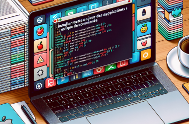 Illustration of Installer et mettre à jour des applications macOS en ligne de commande | Le site de Korben