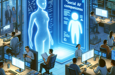 Illustration of La startup de jeu AI Born lève 15 millions de dollars pour construire des compagnons AI 'sociaux' qui combattent la solitude