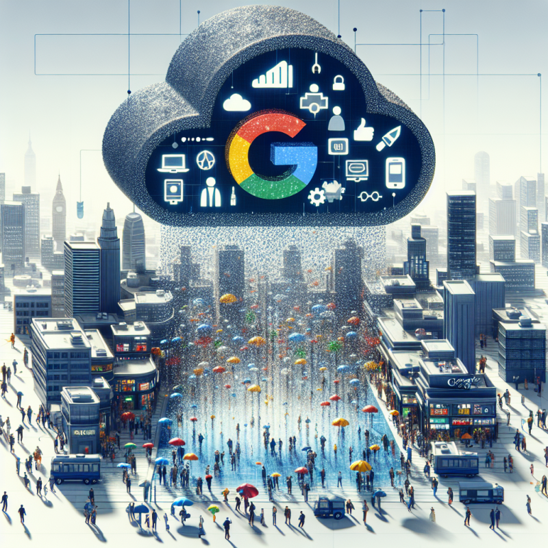 Illustration of Ce n’est pas votre imagination : Google Cloud inonde le marché