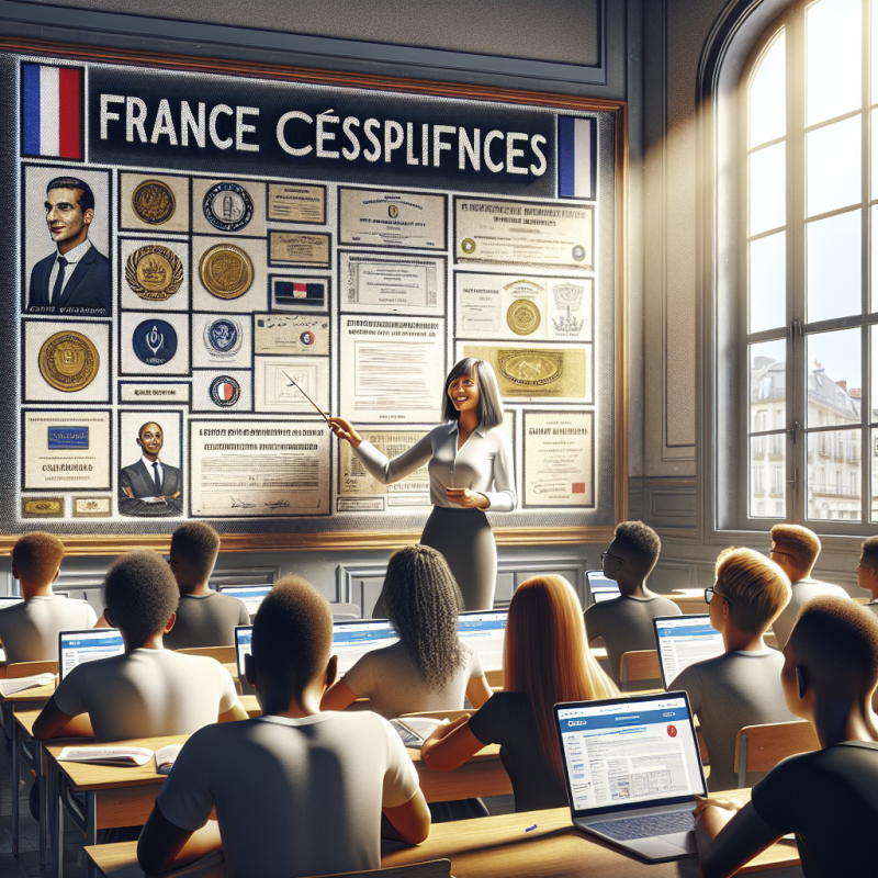 Illustration of France compétences : enregistrement de certifications professionnelles aux répertoires nationaux - Centre Inffo