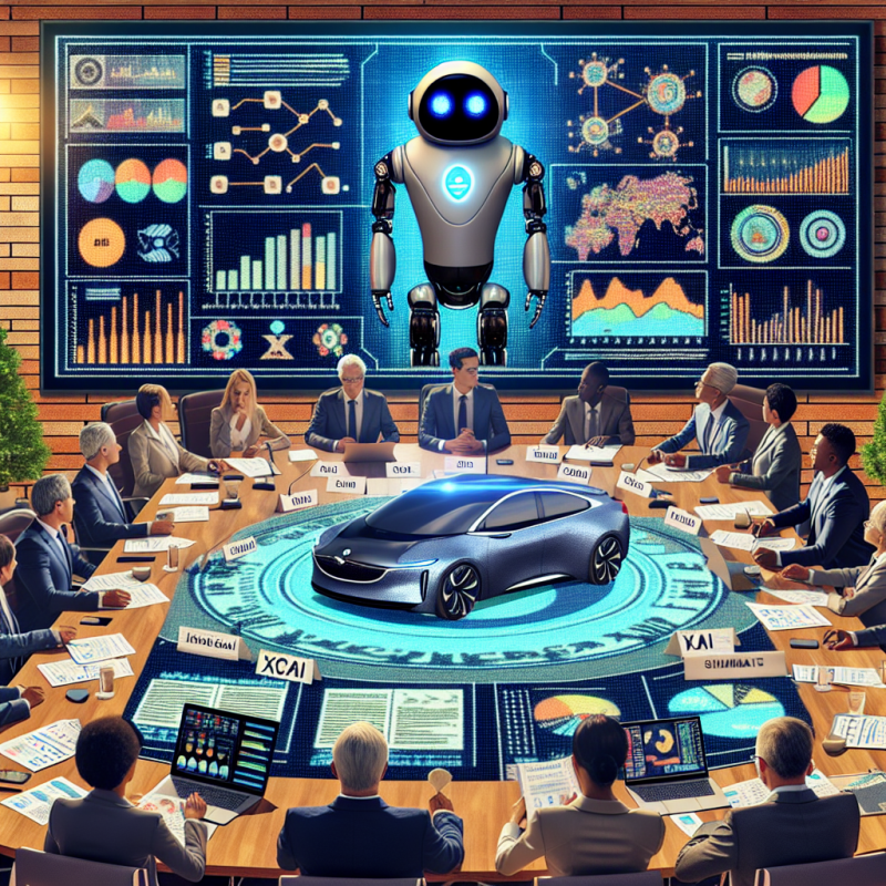 Illustration of Les actionnaires de Tesla vont voter sur un investissement dans la startup d'IA de Musk, xAI