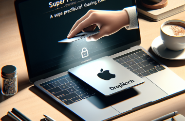 Illustration of DropNotch transforme l'encoche de votre MacBook en zone de partage ultra pratique | Le site de Korben