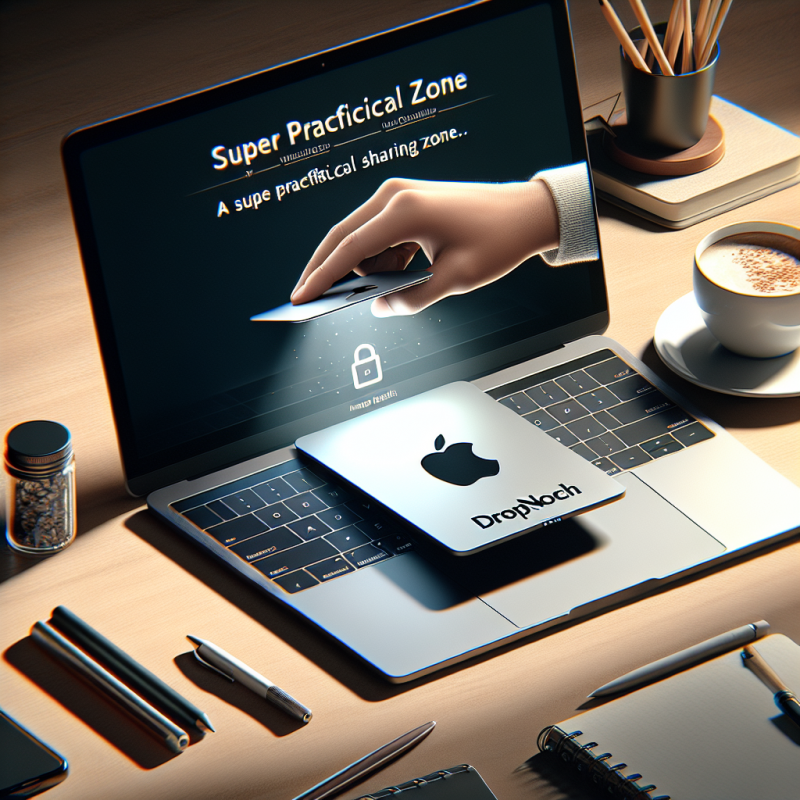 Illustration of DropNotch transforme l'encoche de votre MacBook en zone de partage ultra pratique | Le site de Korben