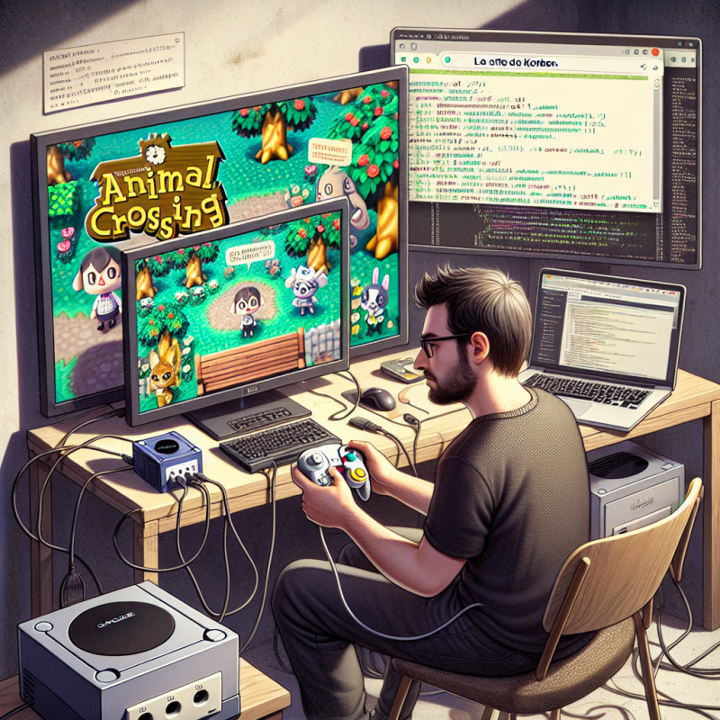 Illustration of Il connecte Animal Crossing à l'IA en hackant la mémoire de sa GameCube | Le site de Korben
