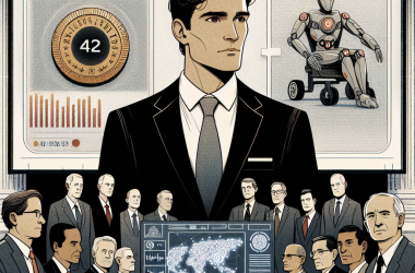 Illustration of Elon Musk’s xAI propose Grok au gouvernement fédéral pour 42 cents
